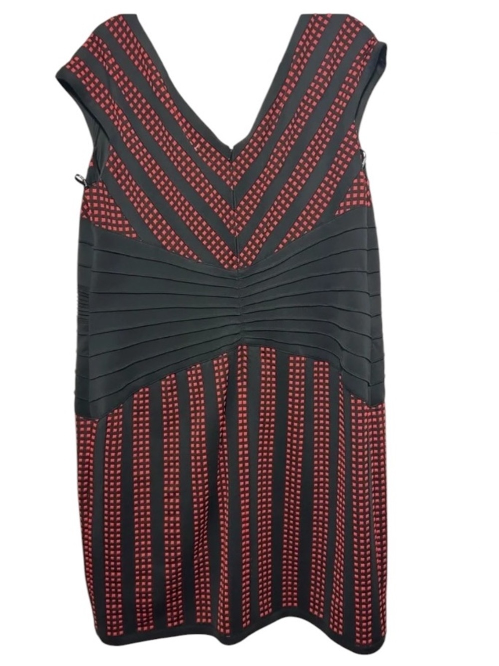 Tadashi Shoji Plus Size 2X Black Cocktail Dress Lace Evening Midi Formal